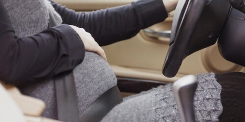 Los viajes en carro durante el embarazo