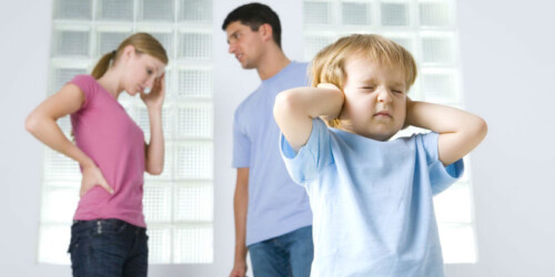 Las discusiones de pareja y los hijos