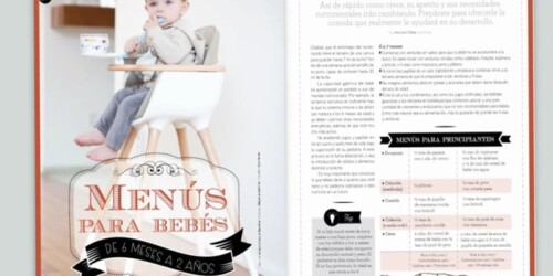 Menús para bebés en la revista bbmundo