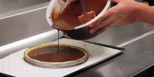 Prepara un ganache de chocolate