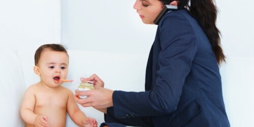 No te tortures si casi no ves a tu hijo