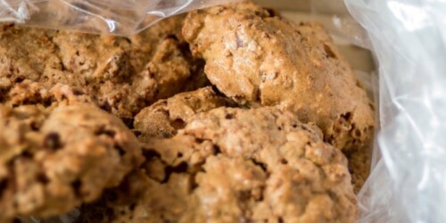 Galletas de plátano y almendras