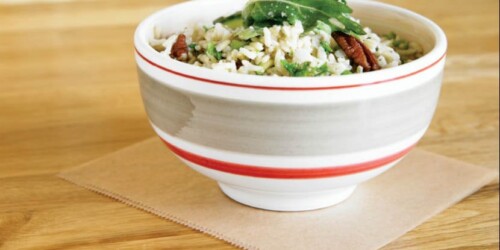 Arroz con nuez