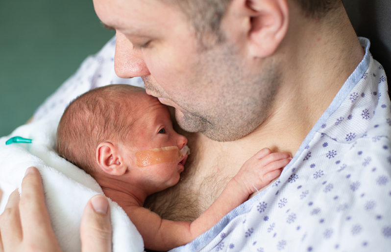 El vínculo afectivo con tu bebé prematuro