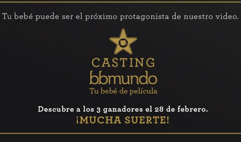 Finalistas del casting «Tu bebé de película»