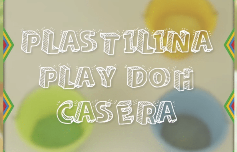 Plastilina tipo PlayDoh casera