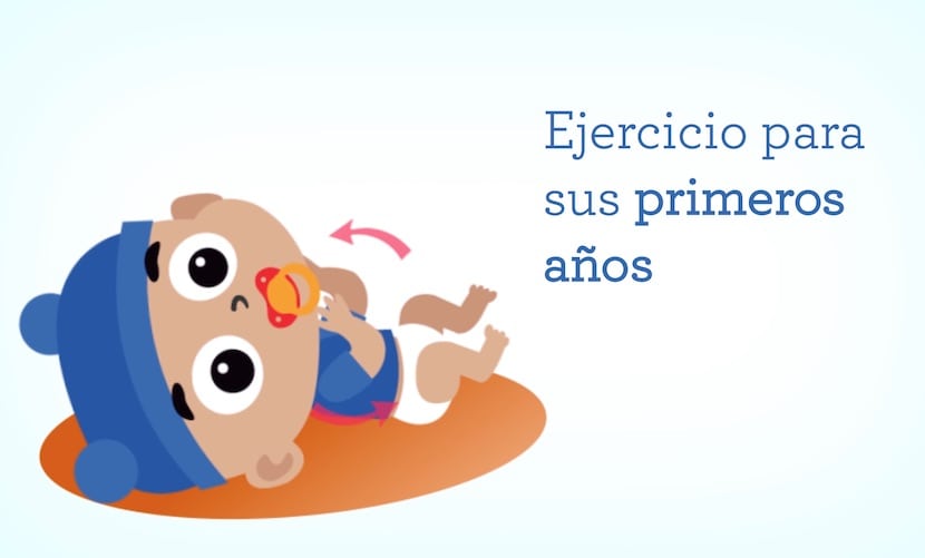 Ejercicio para bebés de 0 a 3 meses