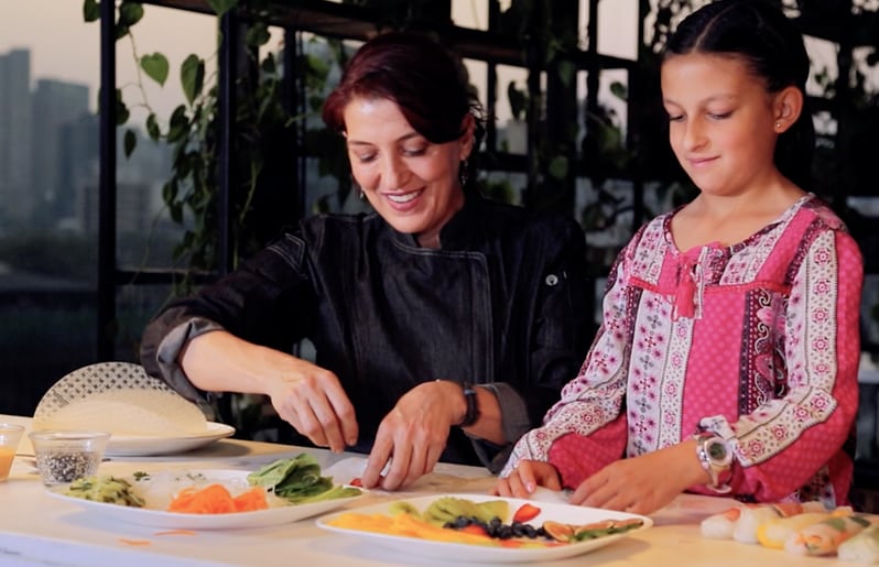 Así puedes preparar rollo primavera vegetariano