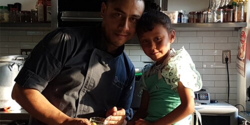 Receta de omelet de queso y calabacín
