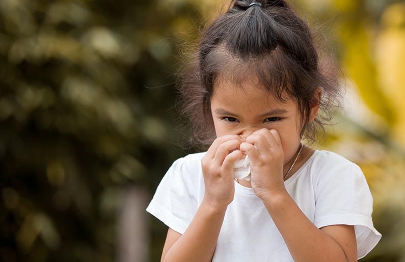 ¿Tu hijo es asmático o alérgico?
