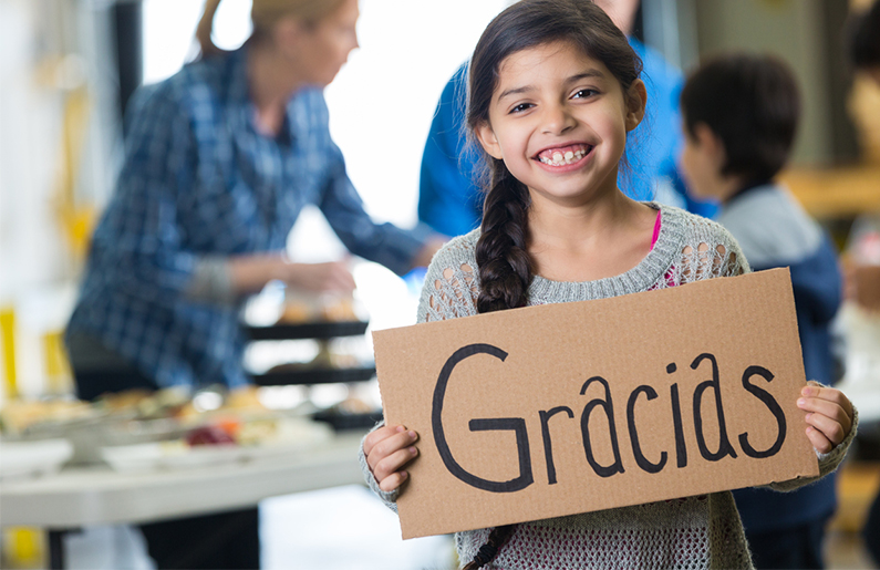 Cómo enseñarle a tu hijo a ser agradecido