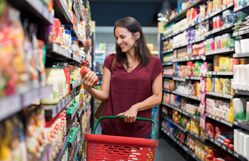 etiquetas de los alimentos