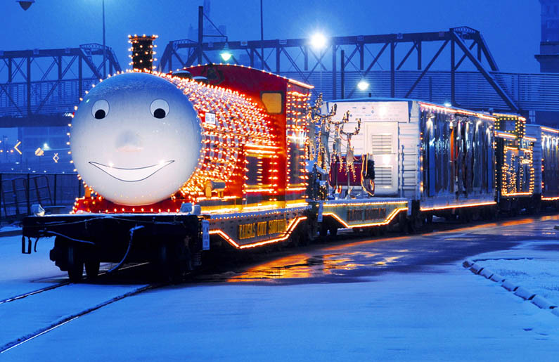 el tren de la navidad