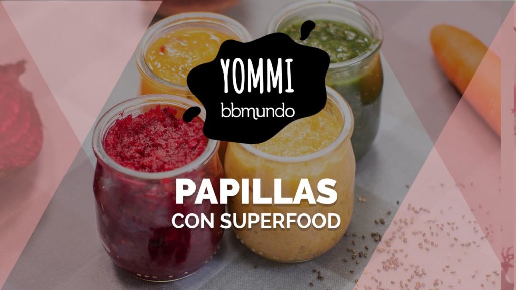 papillas con superfood