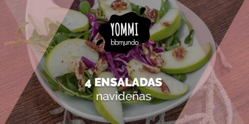 Receta: 4 ensaladas navideñas y saludables