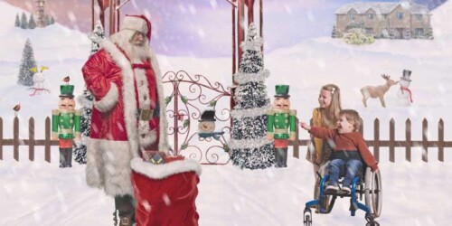 Galería: Santa Claus visita a niños enfermos en el hospital