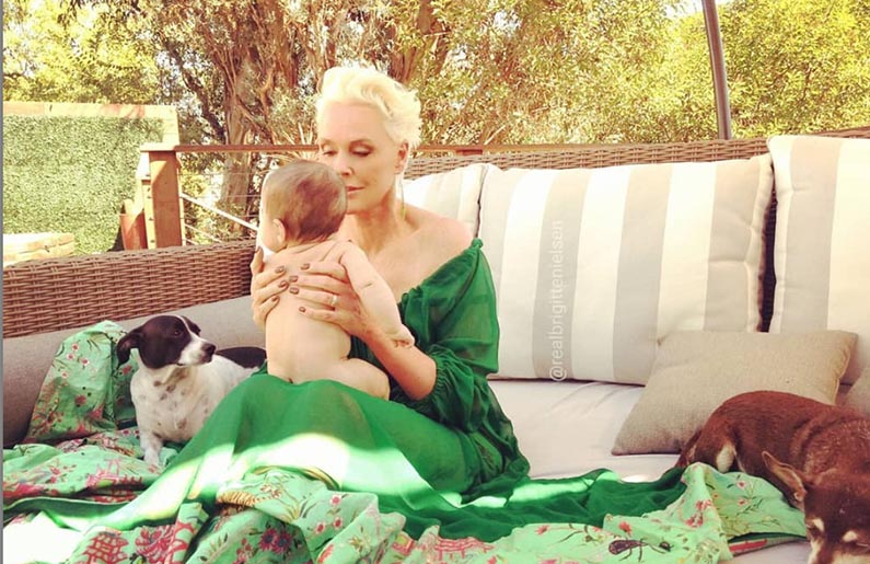 Galería: Maternidad a los 55 años, Brigitte Nielsen