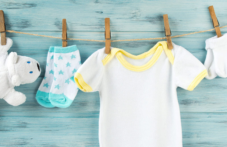 cómo lavar la ropa de bebé