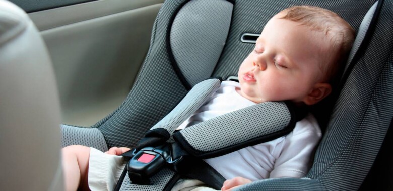 dormir en asiento para bebes