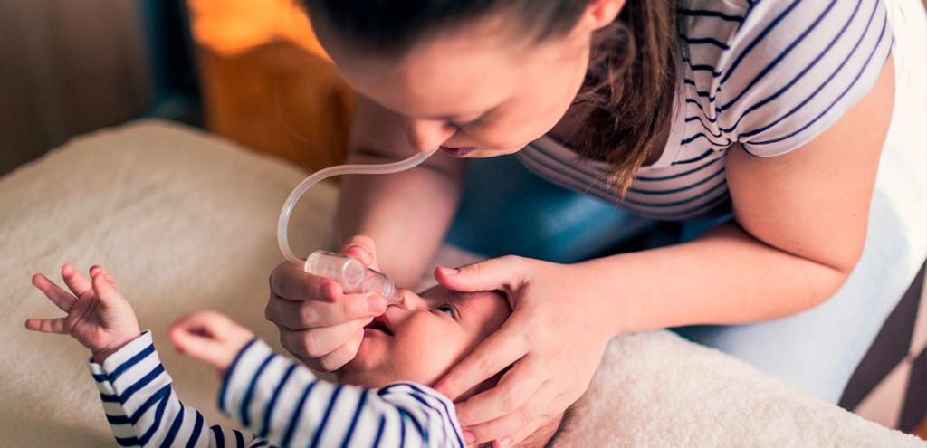 ¿Por qué mi bebé tiene congestión nasal?