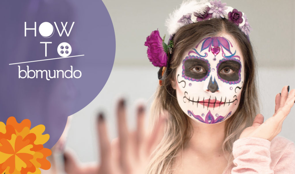 ¿Cómo maquillarse de catrina fácil y rápido?