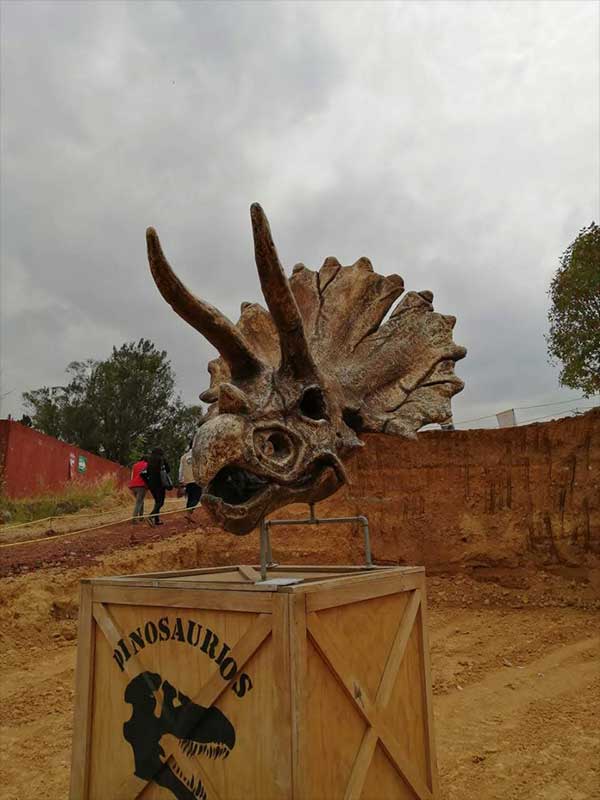 Exposición de Dinosaurios en el Parque Bicentenario en CDMX