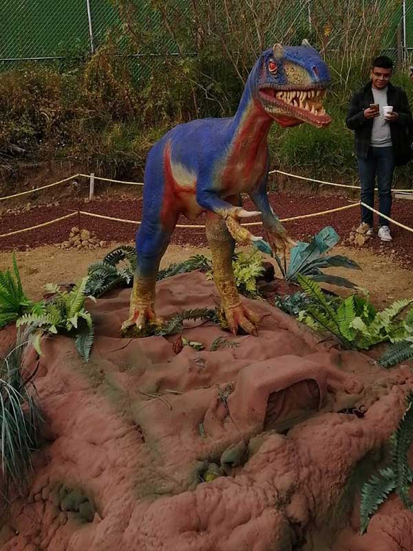 Exposición de Dinosaurios en el Parque Bicentenario en CDMX