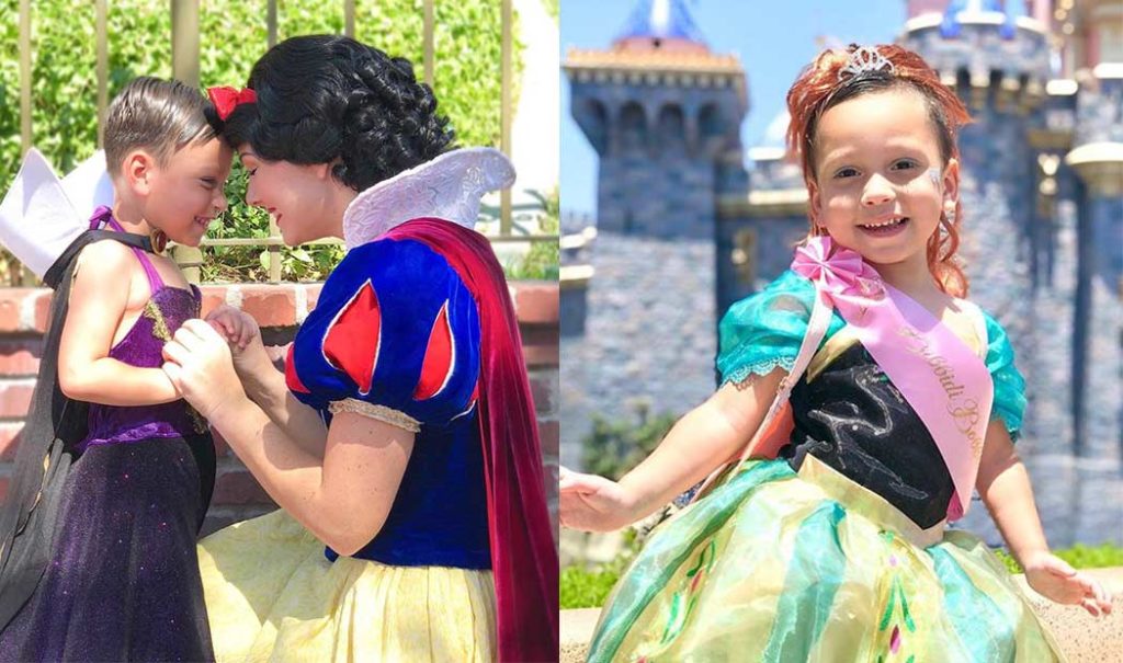 Niño con autismo disfruta disfrazarse de princesa de Disney se vuelve viral