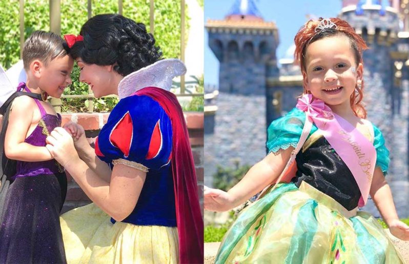 Niño con autismo disfruta disfrazarse de princesa de Disney se vuelve viral