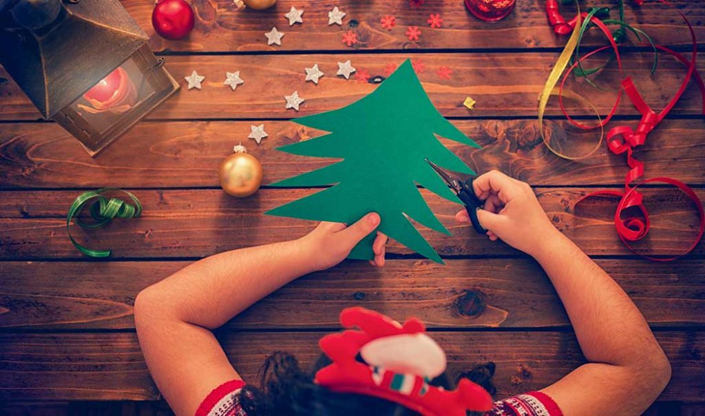 Manualidades navideñas fáciles para niños