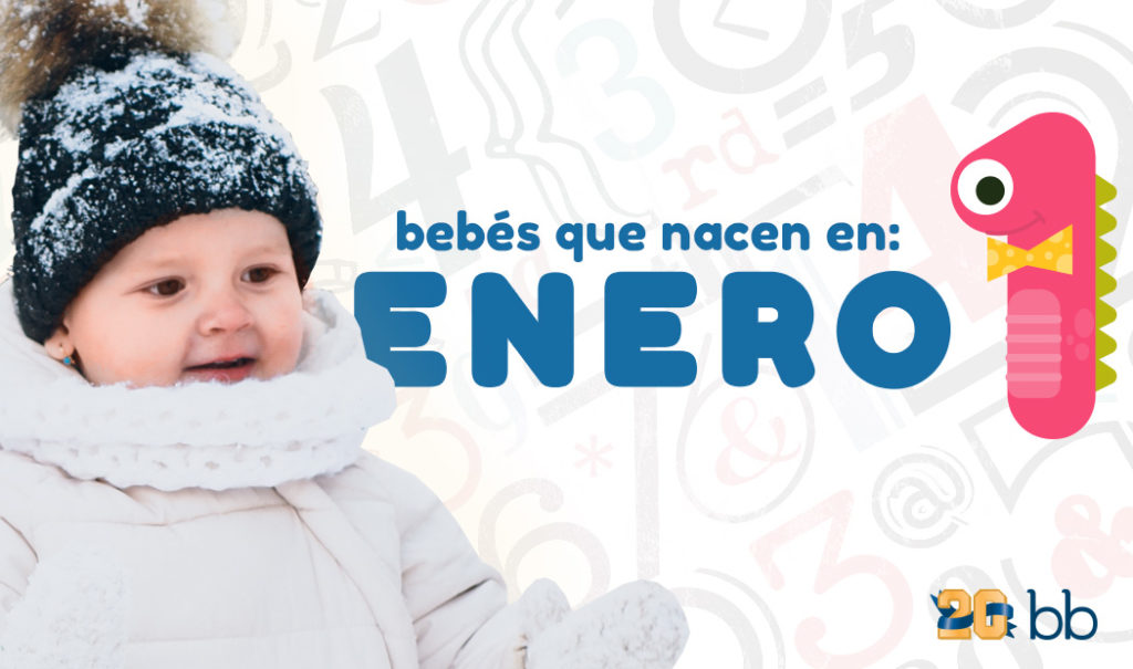 Estas son las características de los bebés nacidos en enero