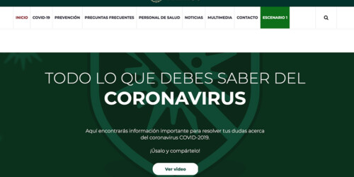 Sitios oficiales para conocer la situación del Coronavirus en México