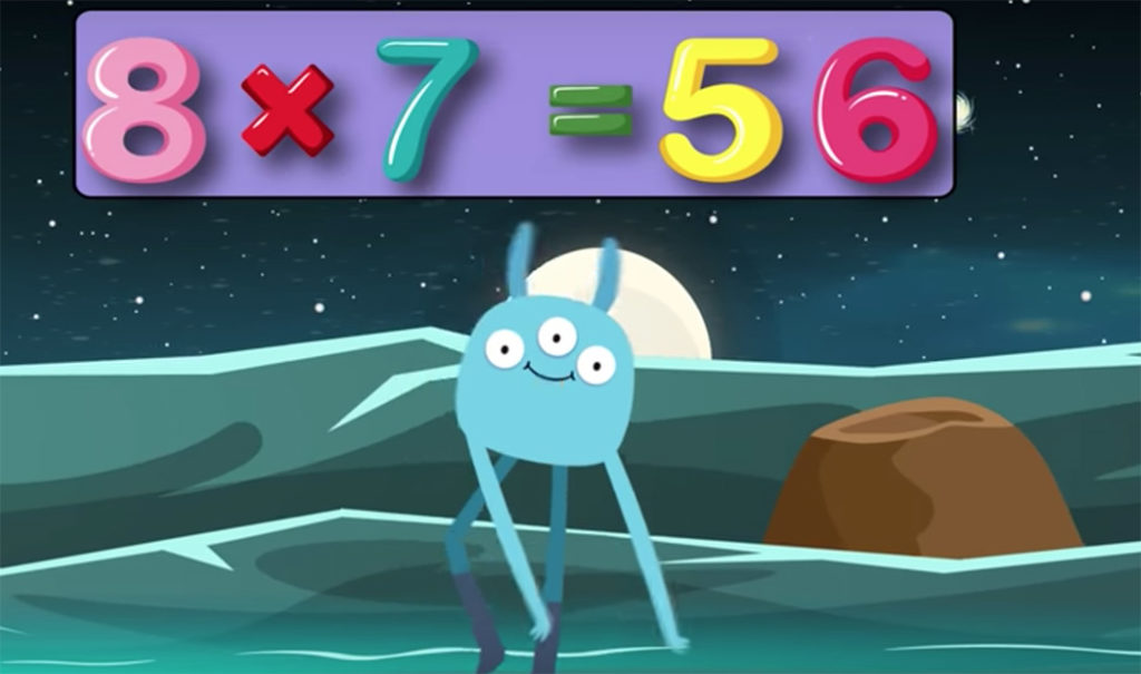 Videos infantiles para aprender matemáticas en Youtube