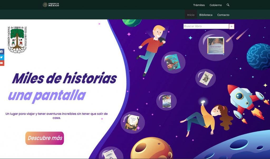 SEP lanza biblioteca digital para reforzar el programa Aprende en Casa