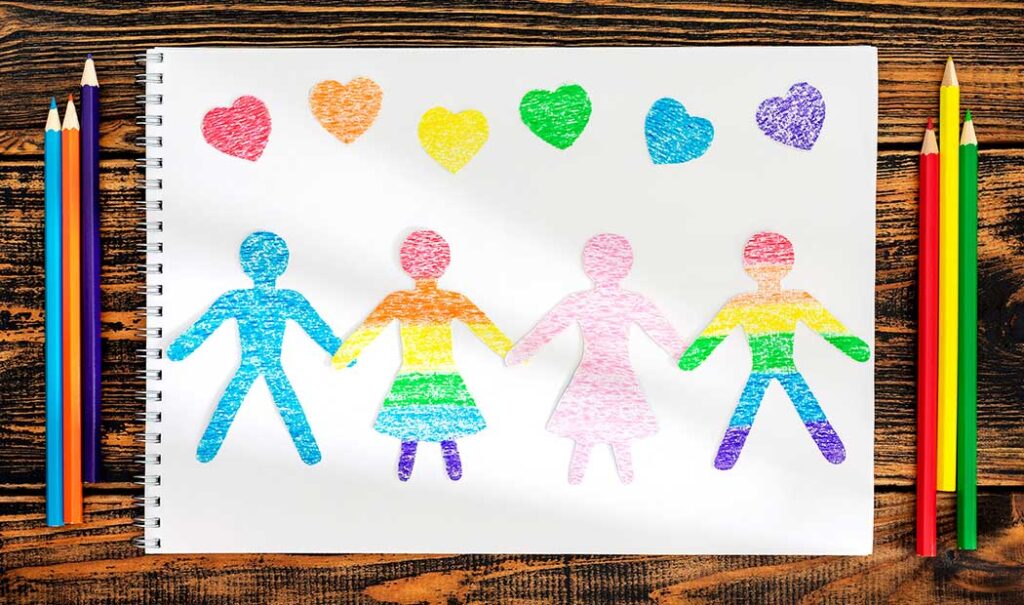 Niños de colores: educar en la diversidad sexual
