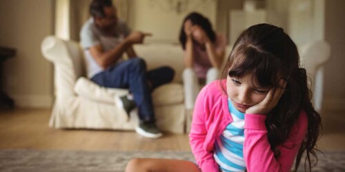 Aprende a pelear en pareja sin lastimar a tus hijos