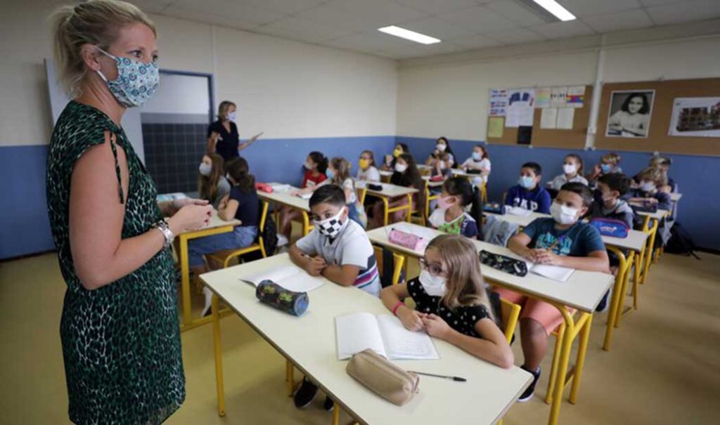 Así fue el regreso a clases en Europa y sus medidas de salud