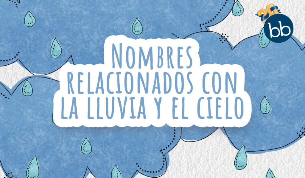 Nombres para bebé relacionados con la lluvia y el cielo