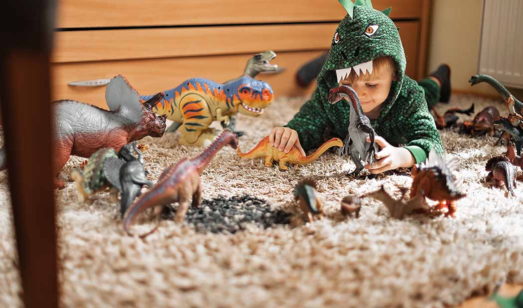 Los niños obsesionados con los dinosaurios son los más inteligentes