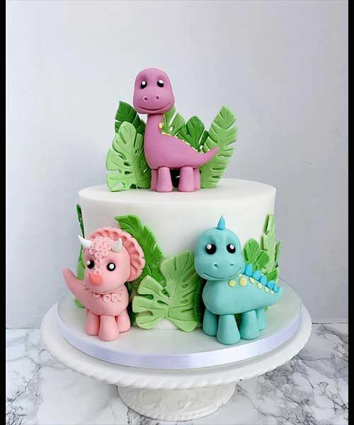 Ideas de pasteles de dinosaurios para tu hijo