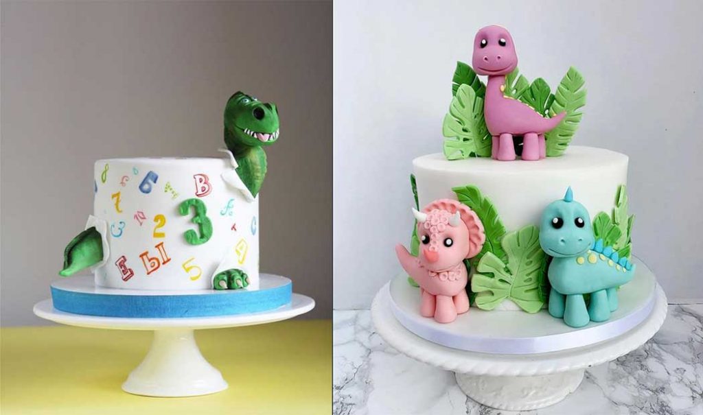 Ideas de pasteles de dinosaurios para tu hijo