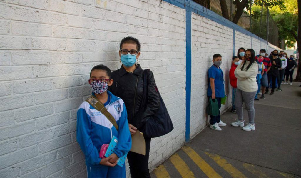 Así fue el regreso a clases en CDMX en fotos