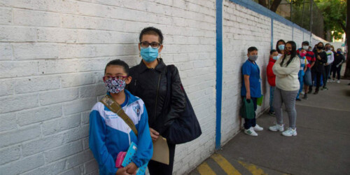 Así fue el regreso a clases en CDMX en fotos