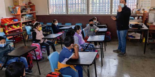 Casos de Covid-19 en niños desde el regreso a clases en México