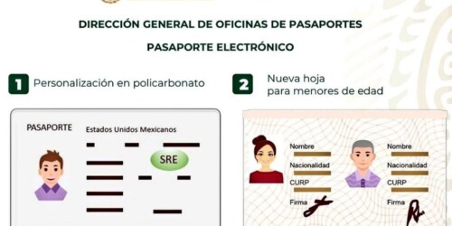 El nuevo pasaporte para niños que emitirá la SRE para evitar secuestros