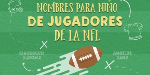 Nombres para niño de jugadores de la NFL