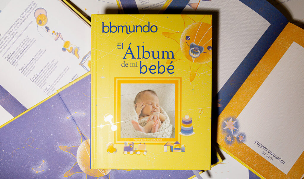 album de regalo para baby shower