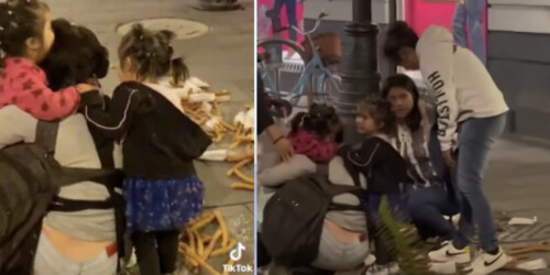 El caso de la mujer que vendía churros con sus hijas y fue agredida