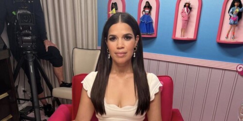 América Ferrera en la película Barbie: «Se supone que te encanta ser madre»