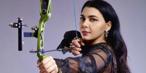 Quién es Yaylagul Ramazanova, la arquera que compitió embarazada